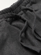 UMIT BENAN B - Cashmere and Silk-Blend Twill Pyjama Trousers - Gray