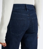Frame Low Rise wide-leg jeans