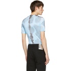 1017 Alyx 9SM Blue Nike Edition Camouflage Logo Sponge T-Shirt