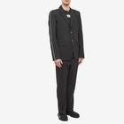 VTMNTS Men's Numbered Tailored Jacket in Black