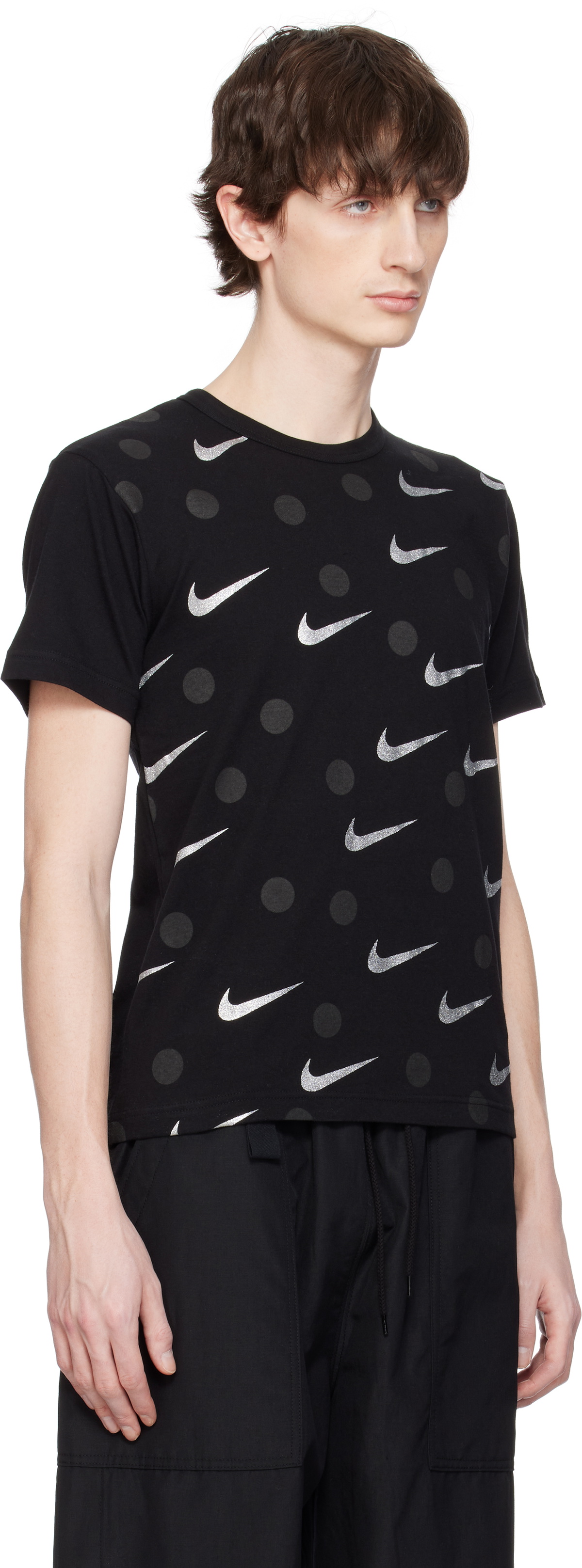 Black Comme des Garçons Black Nike Edition Regular Fit T-shirt