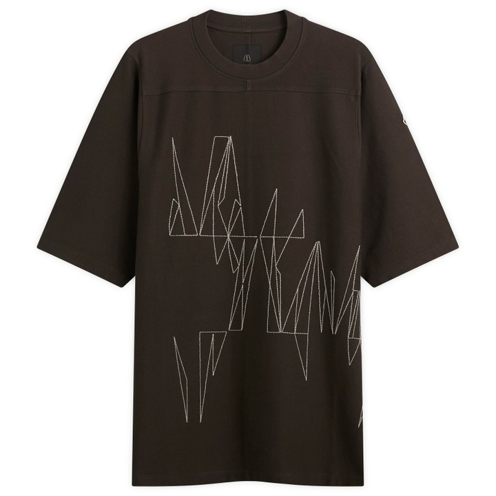 Photo: Rick Owens x Moncler Jumbo Short Sleeve T-Shirt in Dark Dust