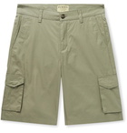 James Purdey & Sons - Cotton-Ventile Cargo Shorts - Green