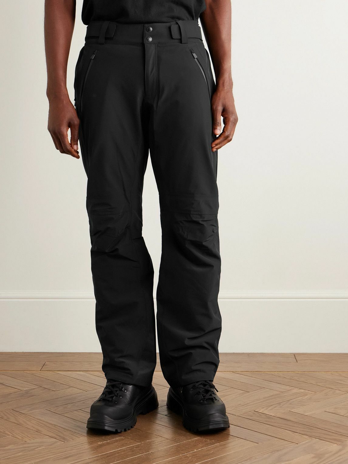 Aztech Mountain - Team Aztech Bootcut Padded Ski Pants - Black
