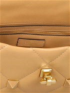 VALENTINO GARAVANI Roman Stud Leather Top Handle Bag