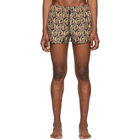 Dolce and Gabbana Black DG Liberty Swim Shorts