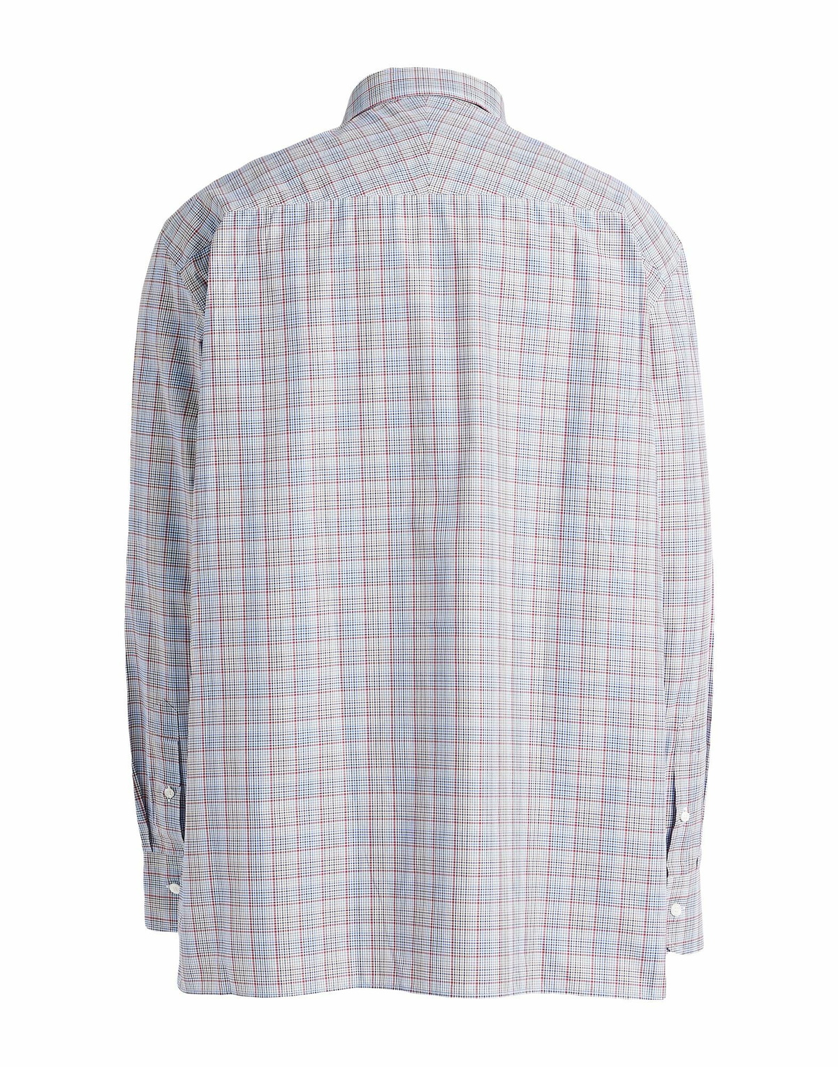 Dunhill Mens Shirt Burgundy