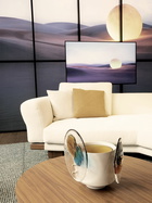 CASSINA Colourdisc Vase - Tall Amber