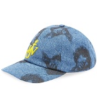 JW Anderson Men's Rembrandt Baseball Cap in Blue/Yellow