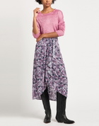 Marant Étoile Womens Midi skirt Mauve