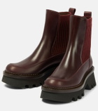 Chloe - Owena leather Chelsea boots