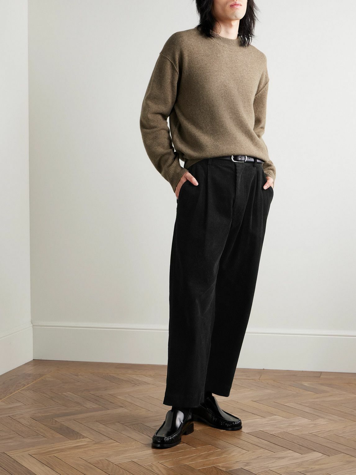 LE 17 SEPTEMBRE - Wool and Cashmere-Blend Sweater - Neutrals