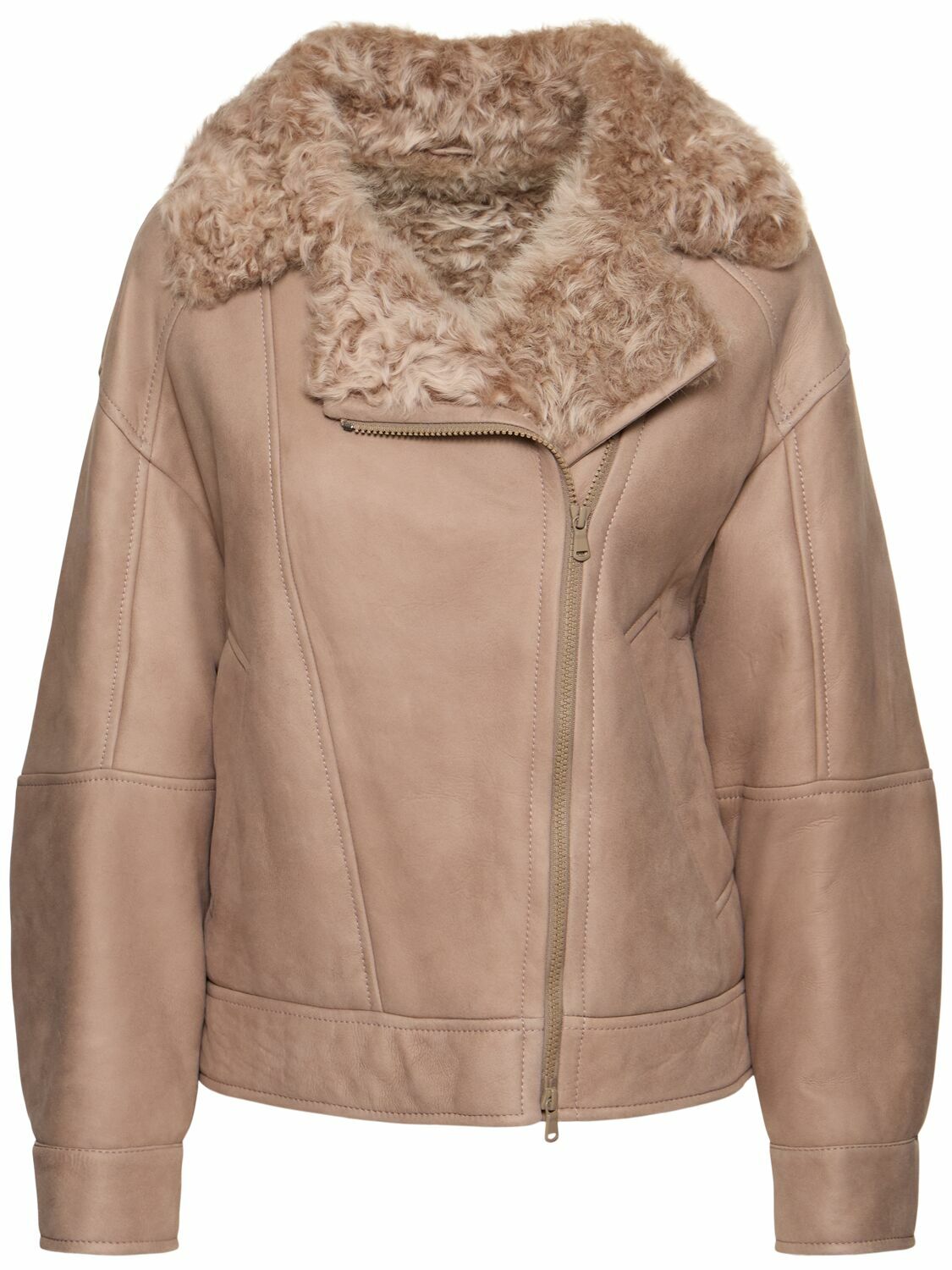 【ブルネロクチネリ】 Jackets - Oversized Jackets ジャケット Brunello Cucinelli - Oversized leather jacket Brunello Cucinelli