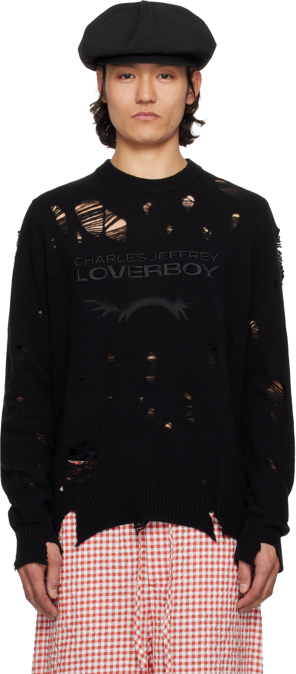Charles Jeffrey Loverboy Red Guddle Sweater Charles Jeffrey Charles Jeffrey Loverboy Red Guddle Sweater Charles Jeffrey