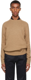 Saint Laurent Brown Wool Raglan Sweater