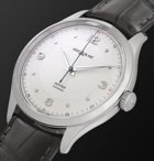 Montblanc - Heritage Automatic 40mm Stainless Steel and Alligator Watch, Ref. No. 119943 - White