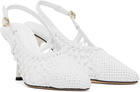 Studio Amelia White Nexus 90 Heels