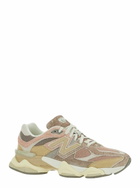 New Balance Multicolor Low Top Sneaker With Logo Detail On The Side In Suede And Tech Fabric Unisex