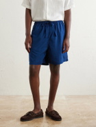 Polo Ralph Lauren - Wide-Leg Cotton-Woven Shorts - Blue