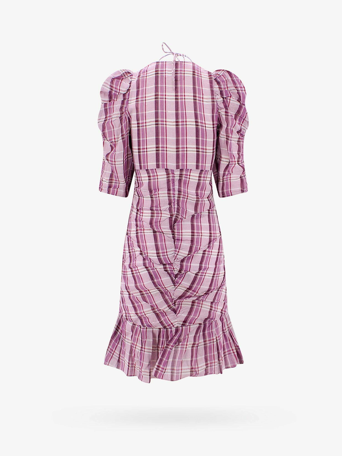 ワンピース Isabel Marant Embroidered dress with bangs Pink Isabel Marant Embroidered dress with bangs Pink - Women