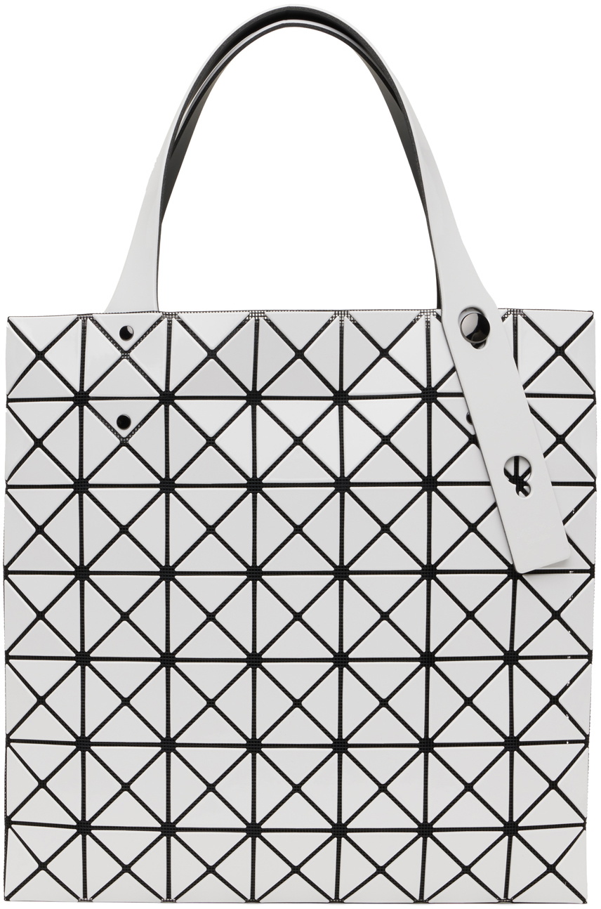 Bao Bao Issey Miyake White Prism Mini Tote