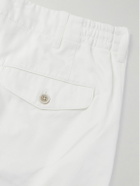 Dunhill - Straight-Leg Cotton-Twill Chino Shorts - White