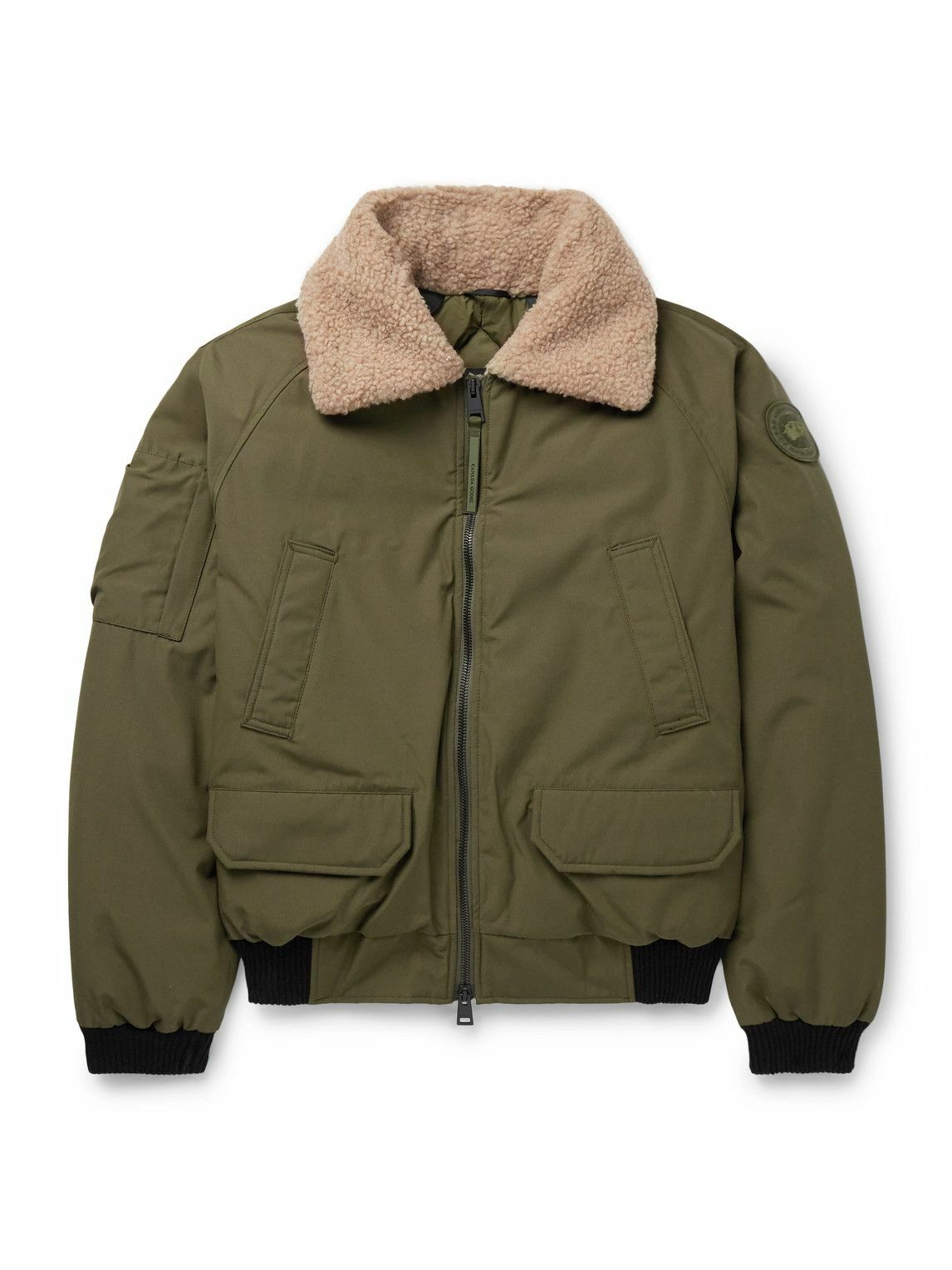 Canada Goose - Chilliwack Recycled Wool-Blend Fleece and Shell Down ...
