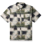 Saturdays NYC - Alpons Printed Cotton-Poplin Shirt - Green