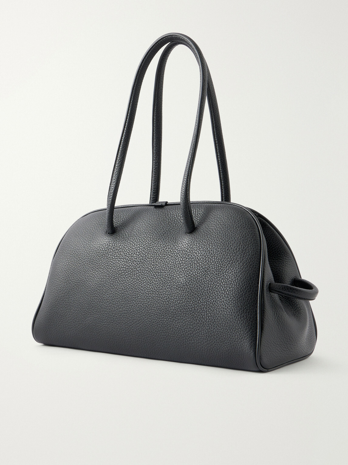 Jacquemus - Le Turismo Full-Grain Leather Messenger Bag - Black