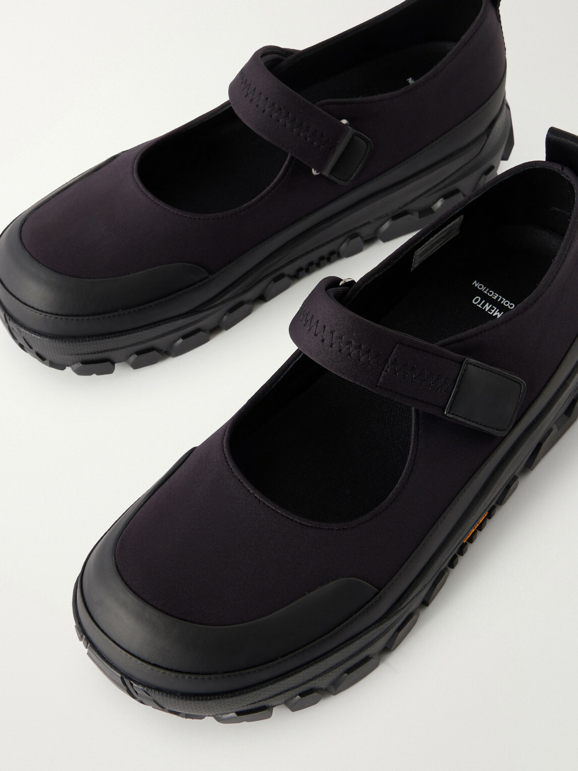 Amomento - Rubber-Trimmed Tech-Shell Sandals - Black