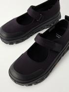Amomento - Rubber-Trimmed Tech-Shell Sandals - Black