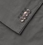 Boglioli - Grey K-Jacket Slim-Fit Unstructured Cotton-Blend Twill Suit Jacket - Gray
