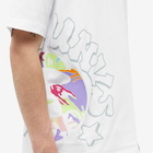 Men's AAPE Rainbow Camo T-Shirt in White