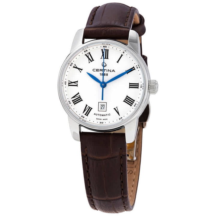 Photo: Certina DS Podium Automatic White Dial Ladies Watch C001.007.16.013.00
