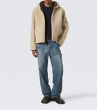 Yves Salomon Reversible shearling and leather jacket
