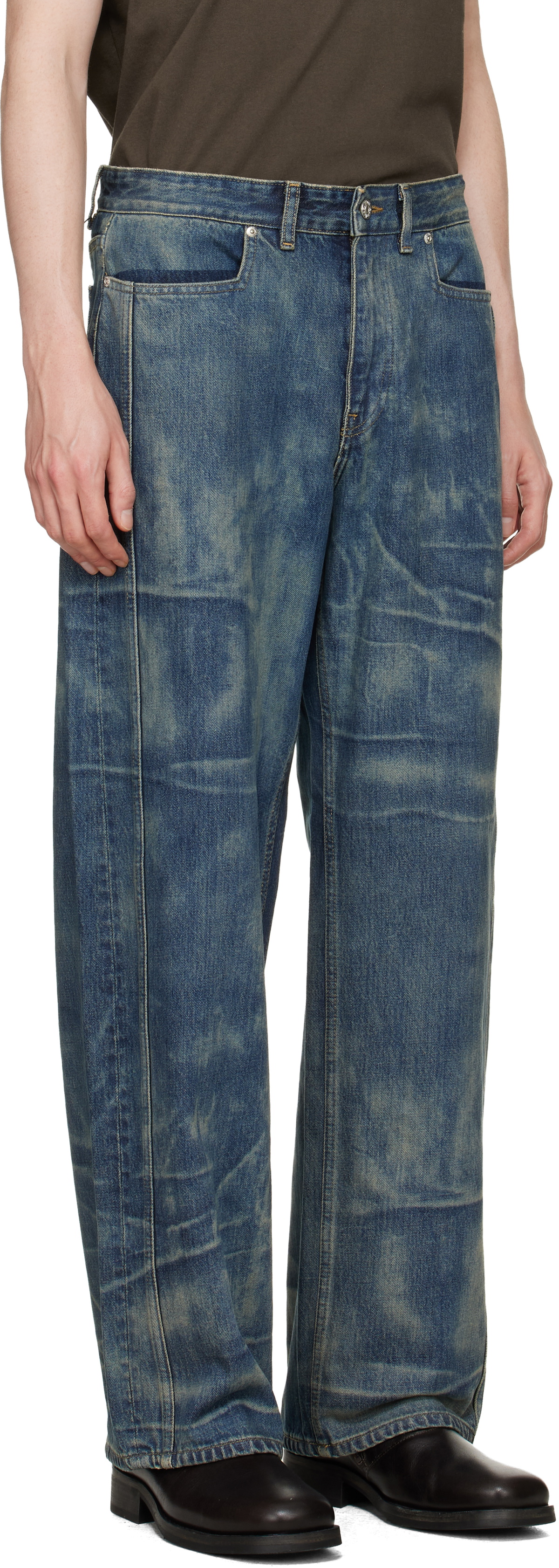 Won Hundred Blue Cale Jeans