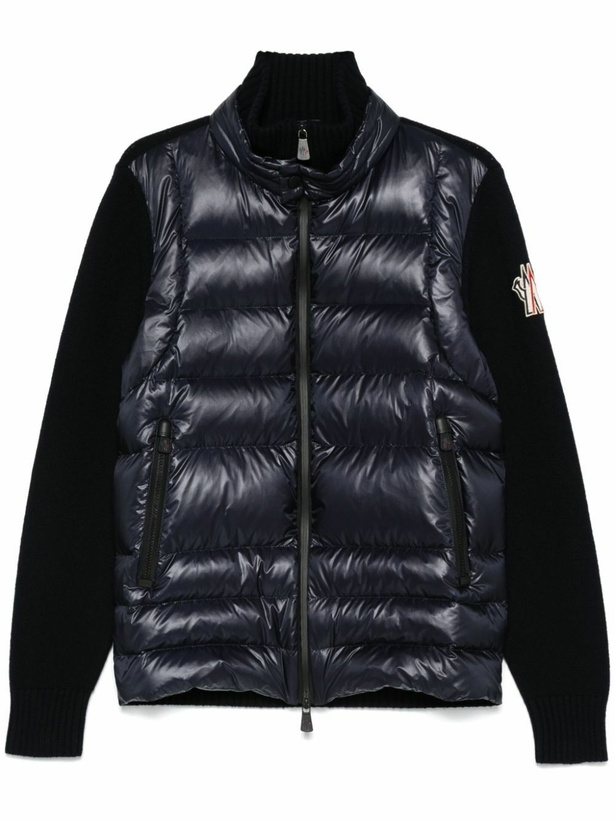 Photo: Moncler Grenoble Padded Zip-Up Cardigan