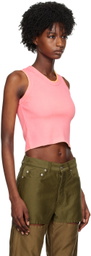 NotSoNormal Pink Micro Tank Top