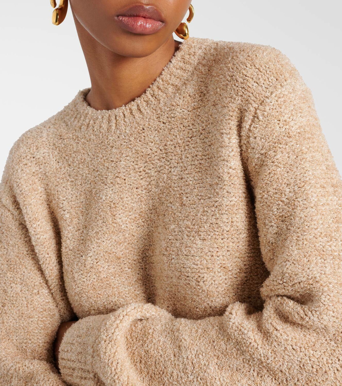 Loro Piana Cocooning silk, cashmere, and linen sweater Loro Piana