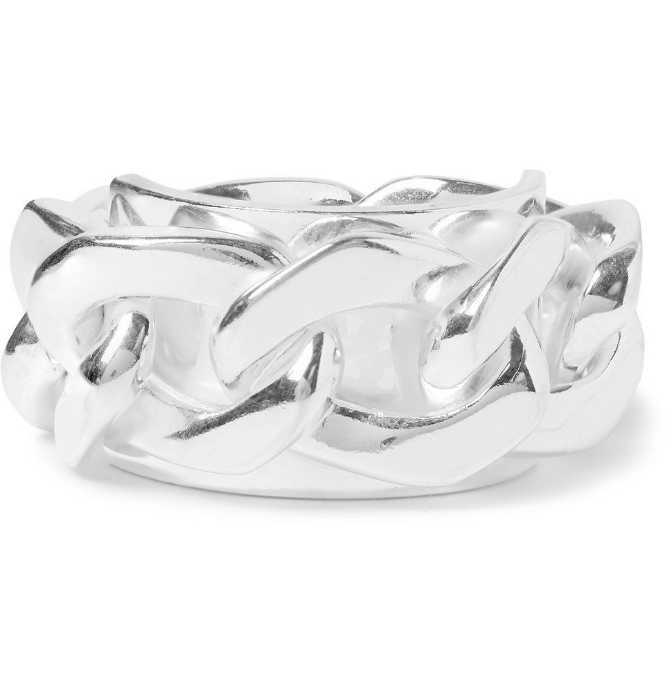 Maison Margiela - Silver Chain Ring - Men - Silver Maison Margiela