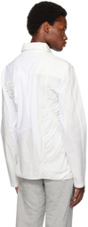 Mainline:RUS/Fr.CA/DE White Office Shirt