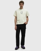 Brain Dead HEAVYWEIGHT 3D EMBROIDERY LOGOHEAD TEE Beige Mens Shortsleefe