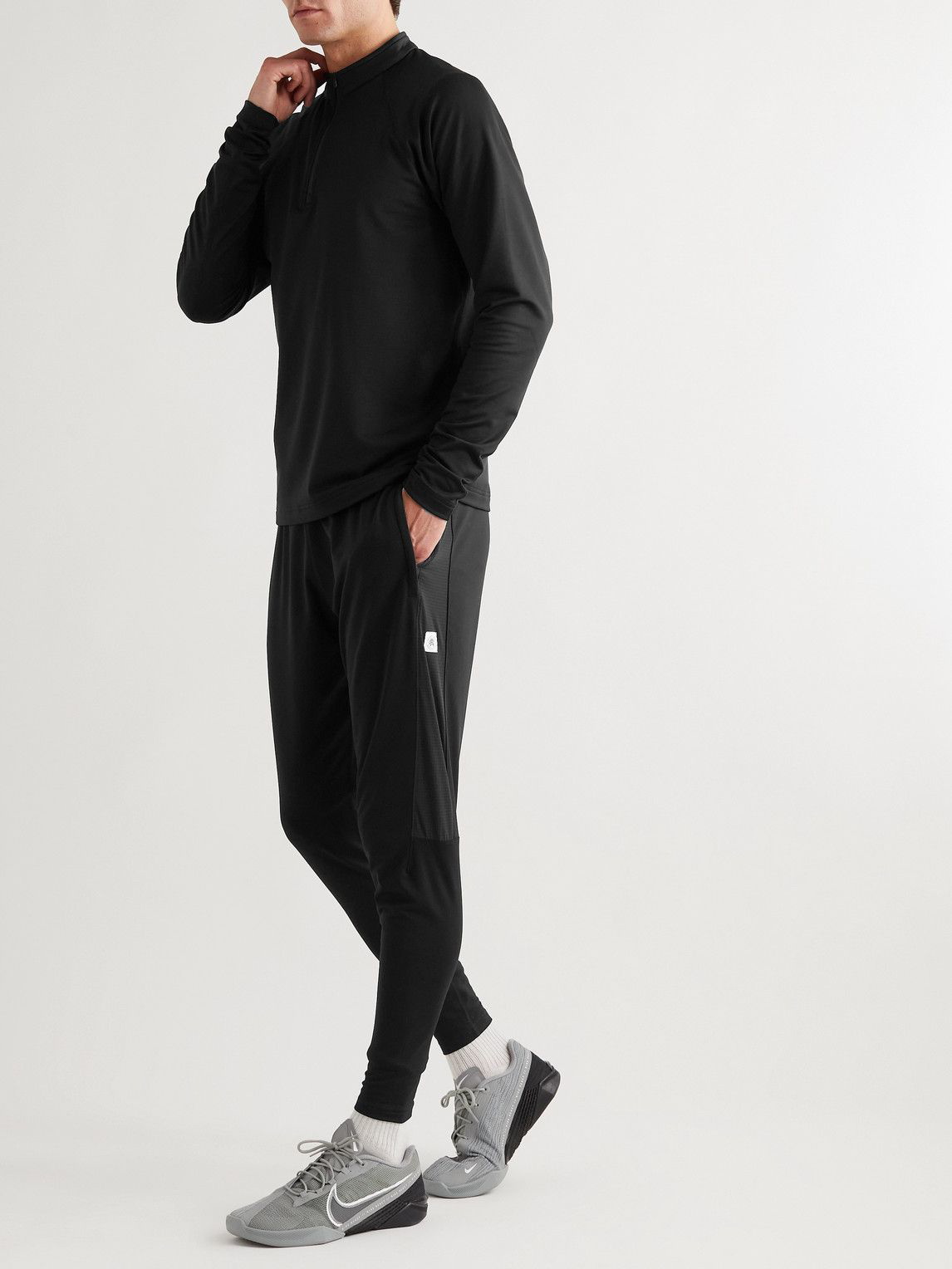 Reigning Champ - Polartec Power Stretch Pro Half-Zip Sweatshirt - Black  Reigning Champ