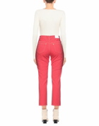 Sjyp Womens Jeans in Red