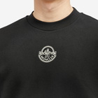 Moncler Men's Genius x Roc Nation Crew Sweat Shirt in Black