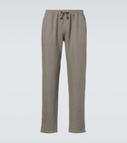 Fedeli Bonifacio linen tapered pants
