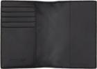 Bottega Veneta Black Intrecciato Passport Holder