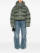 ENTIRE STUDIOS Green MML Down Puffer Jacket