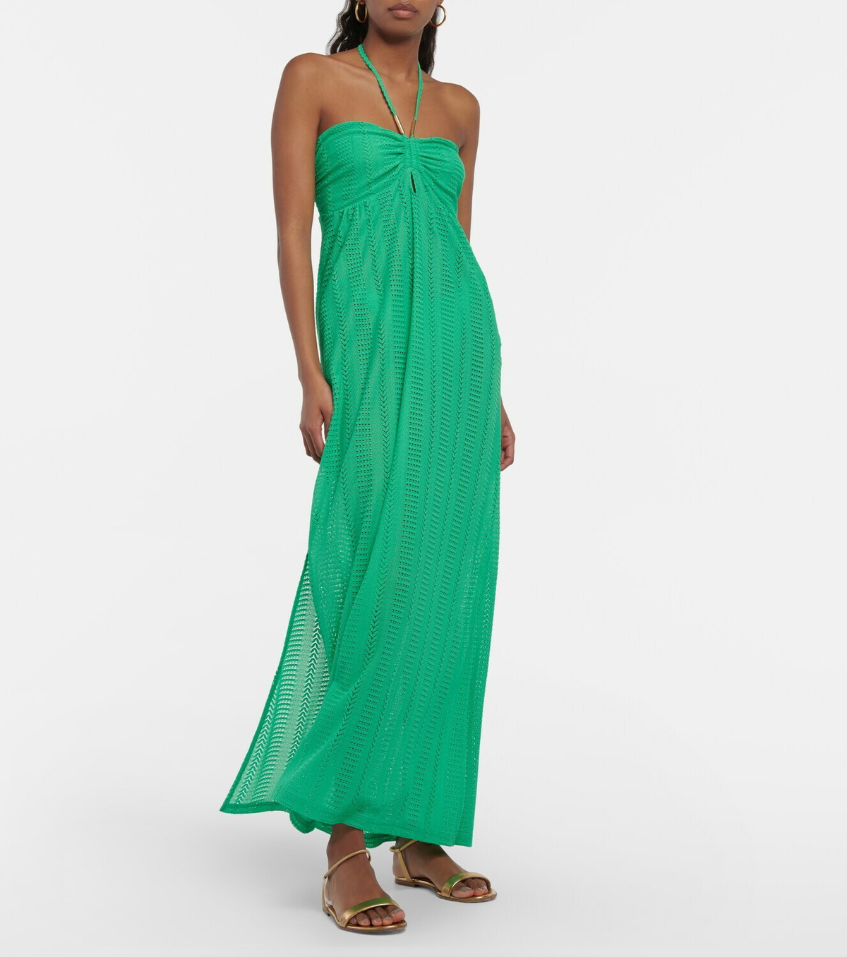 Melissa Odabash Mila halterneck beach dress Melissa Odabash