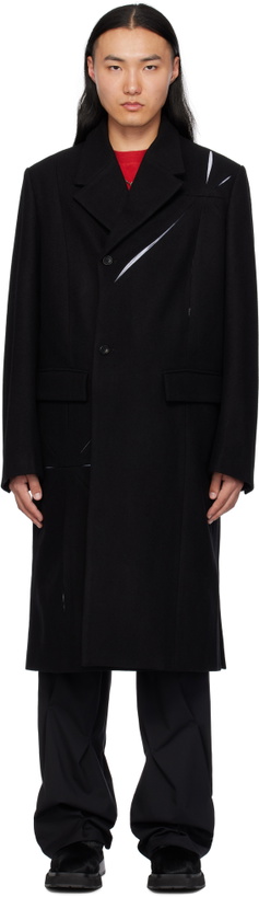 Photo: KUSIKOHC Black Origami Long Coat